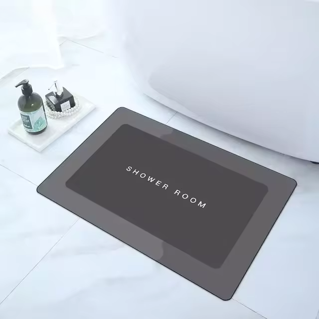 Dry floor in an instant with this super absorbent mat!