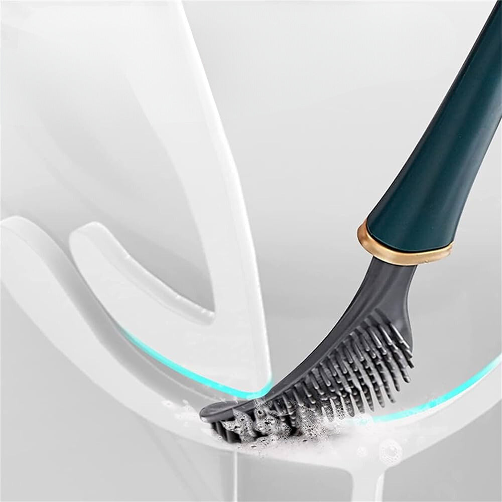 SmartBrush - מברשת אסלה סיליקון אלגנטית והיגיינית