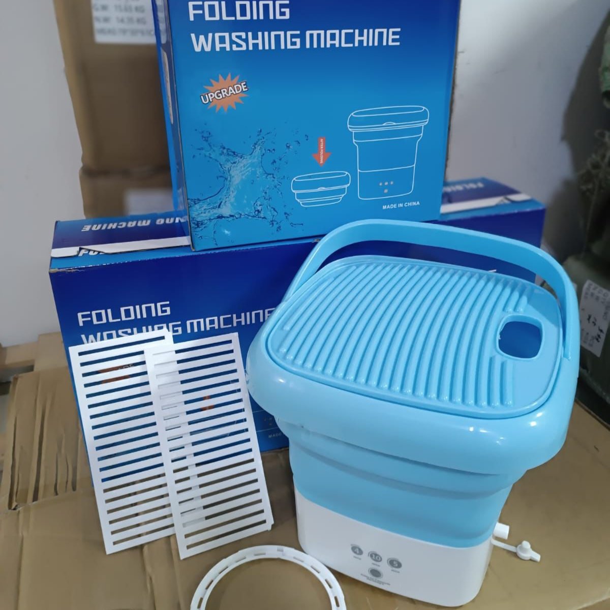 Mini lavatrice portatile: lavaggio e asciugatura rapida