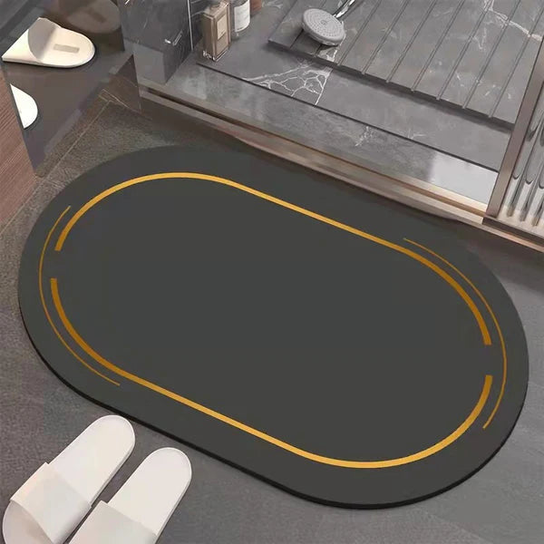 Dry floor in an instant with this super absorbent mat!