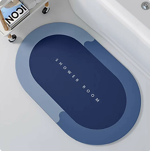 Dry floor in an instant with this super absorbent mat!