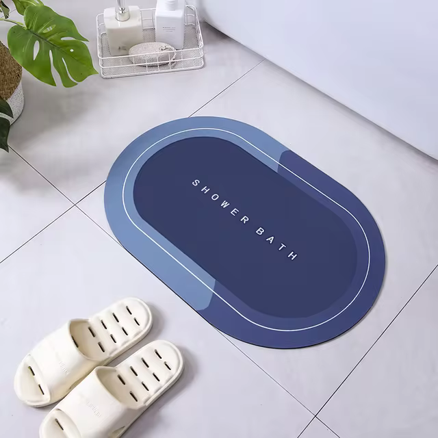 Dry floor in an instant with this super absorbent mat!