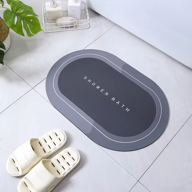 Dry floor in an instant with this super absorbent mat!
