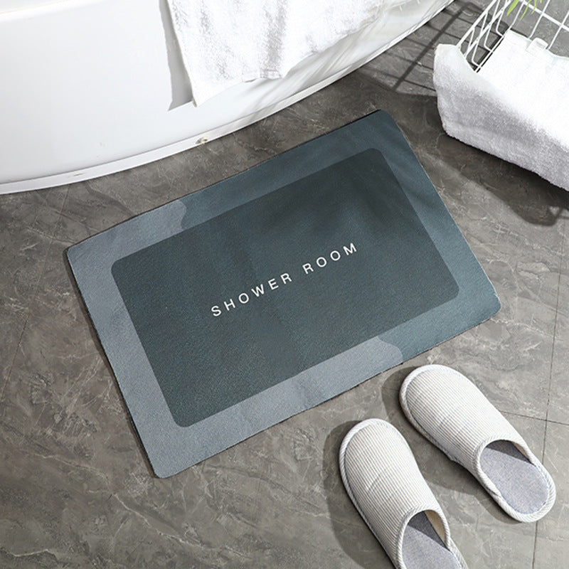Dry floor in an instant with this super absorbent mat!