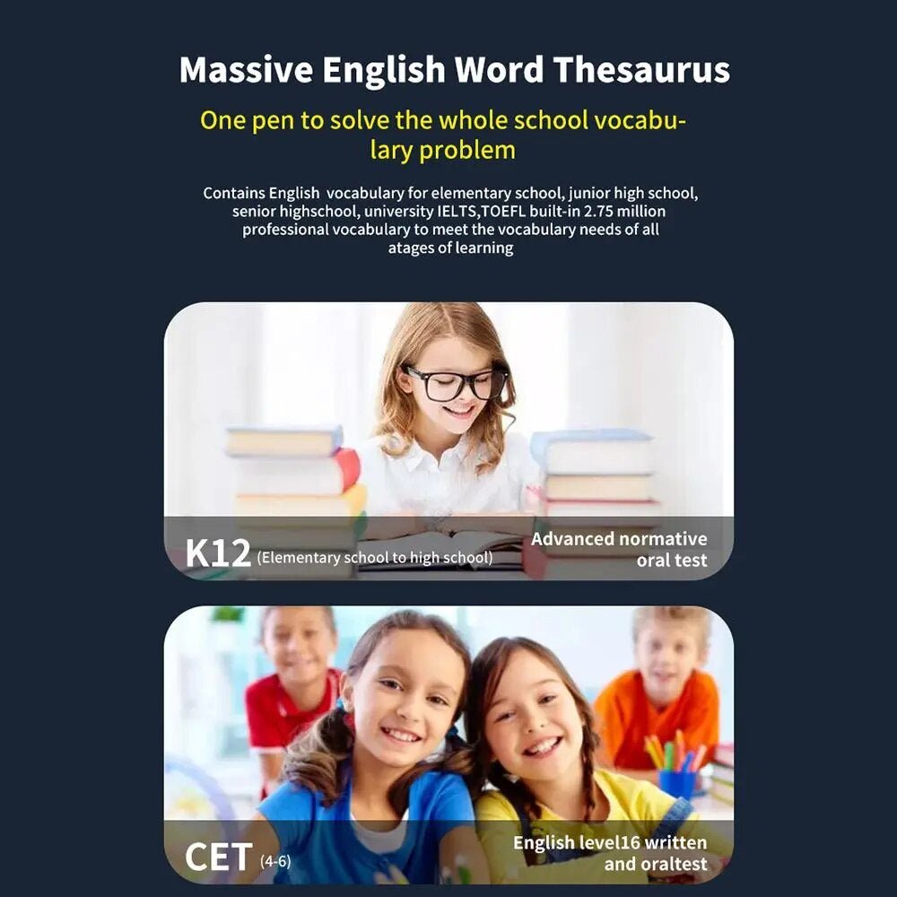 Reading and Translation Scanner Pen for 112 Languages